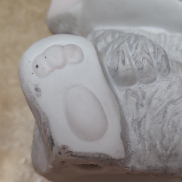 Vintage Bisque Ceramic Sleeping Mouse figure - Picture 5 of 10